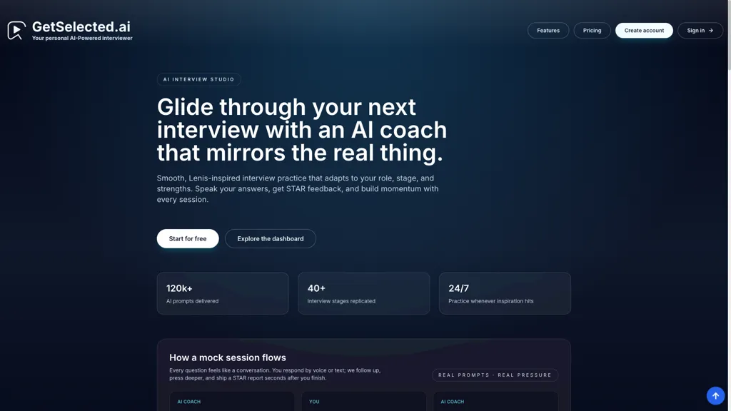 GetSelected.ai screenshot