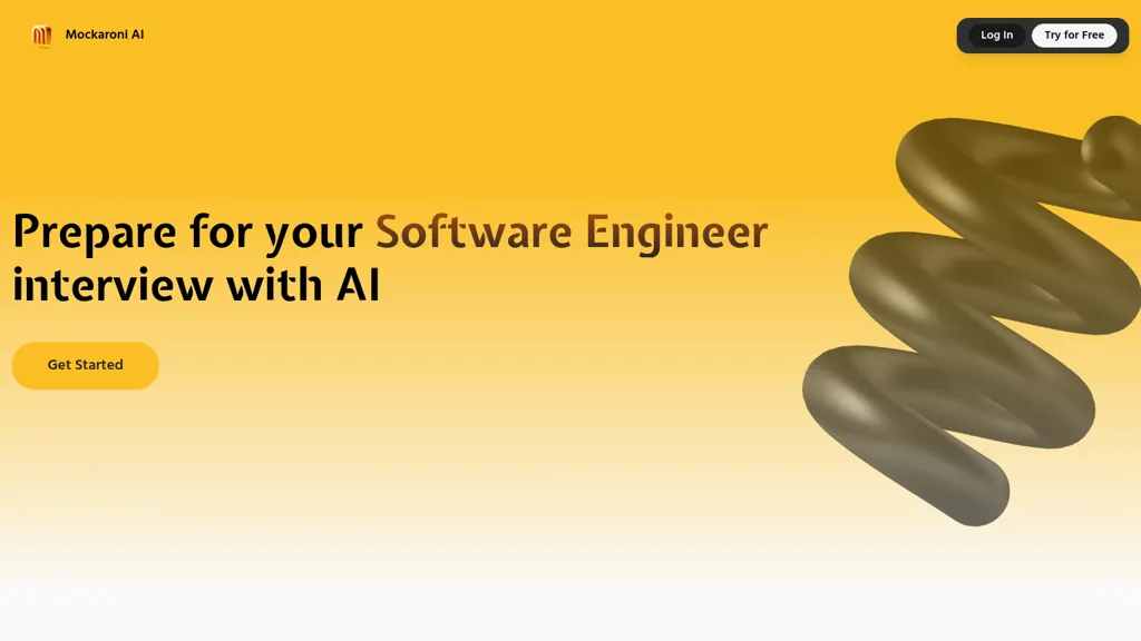 Mockaroni AI screenshot