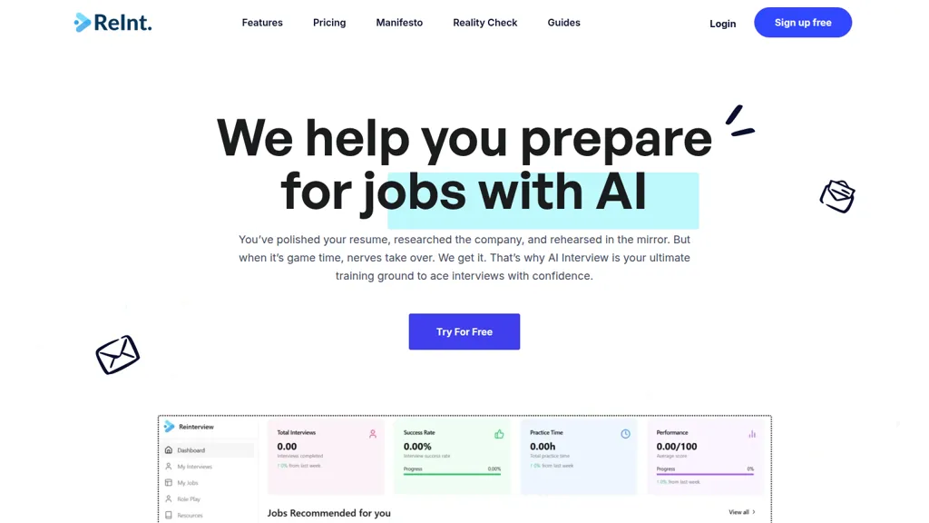 ReInterview screenshot