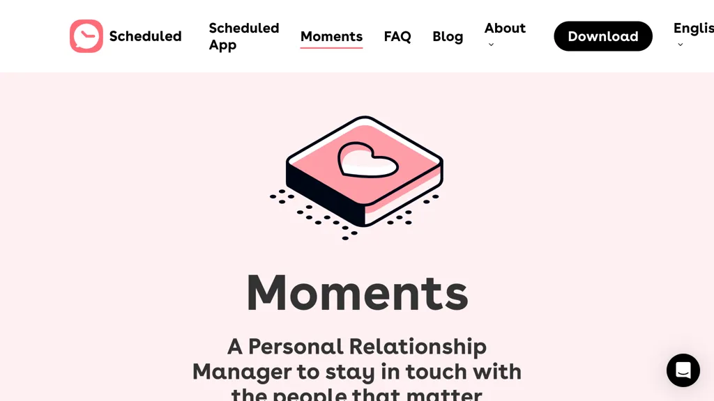Moments screenshot