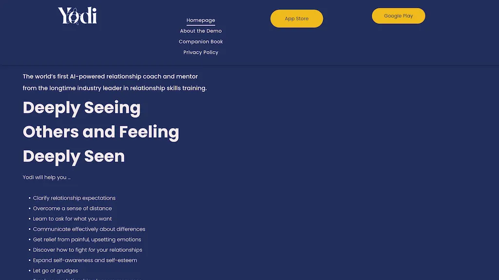 Yodi by PAIRS screenshot