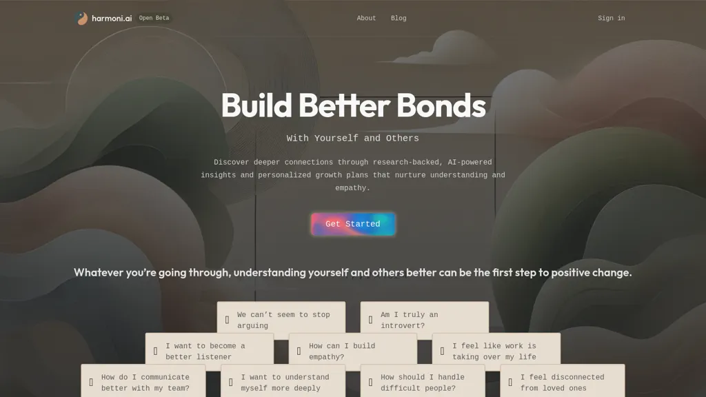 harmoni.ai - BETA screenshot