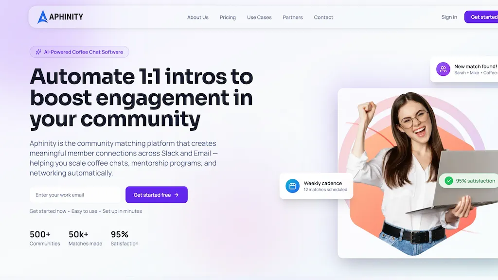 Aphinity screenshot