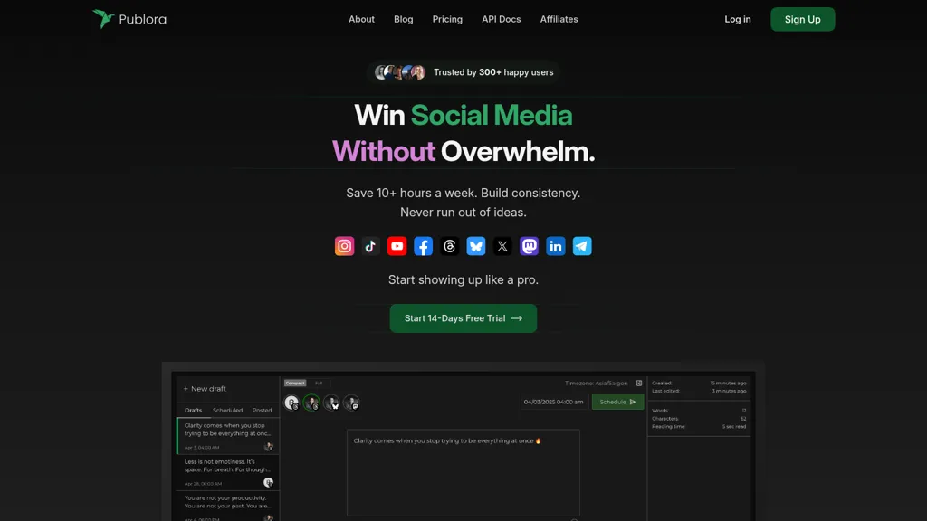 Publora screenshot