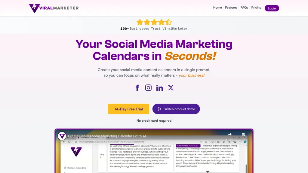 ViralMarketer screenshot