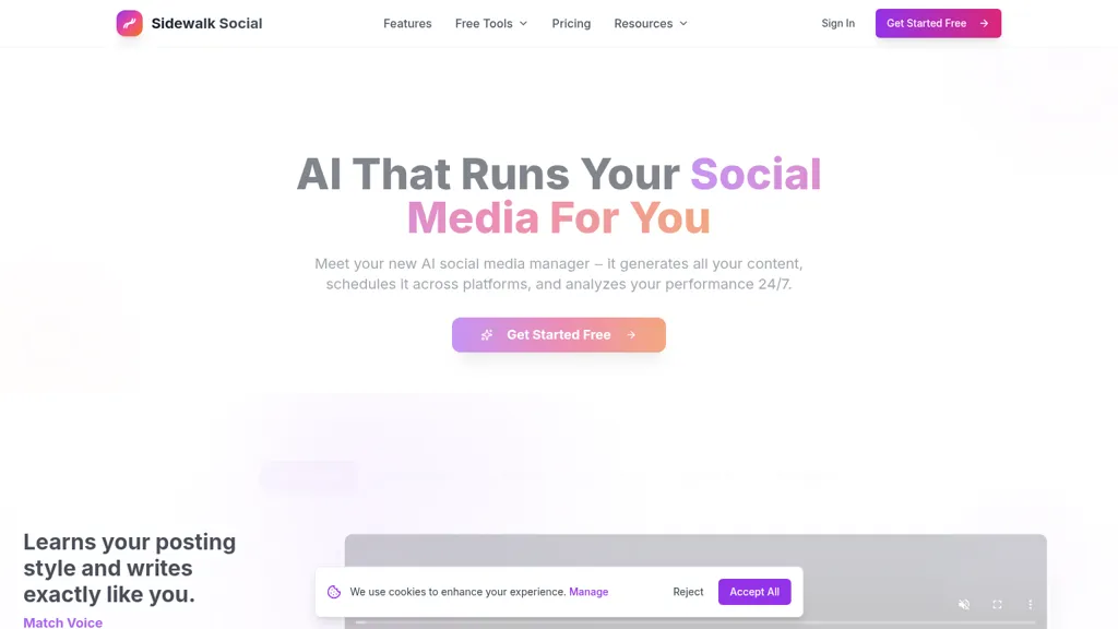 Sidewalk Social screenshot