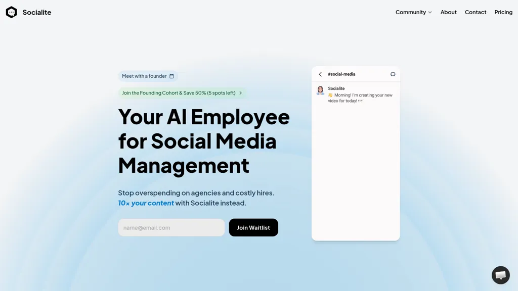 getsocialite.com screenshot