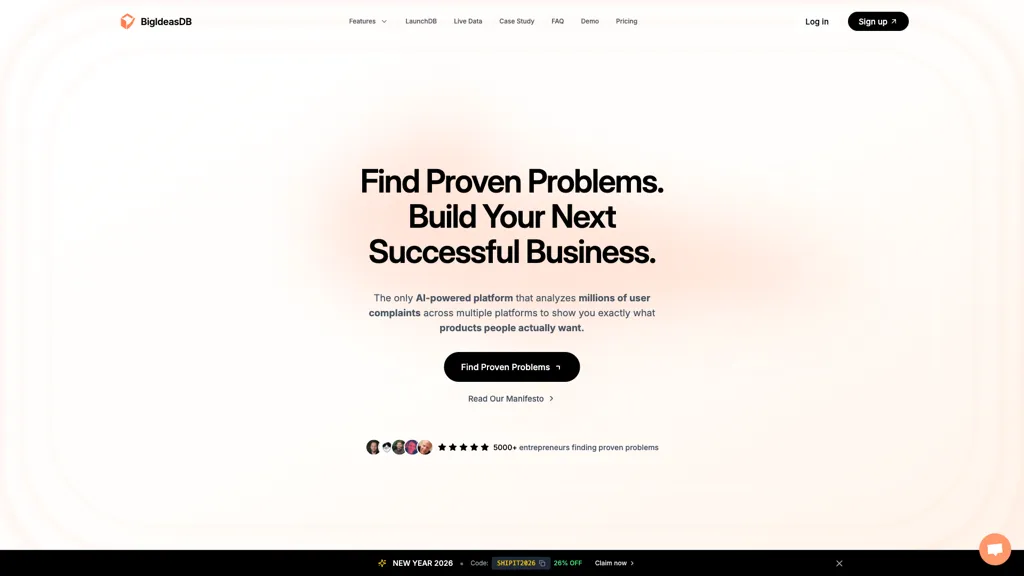 BigIdeasDB screenshot