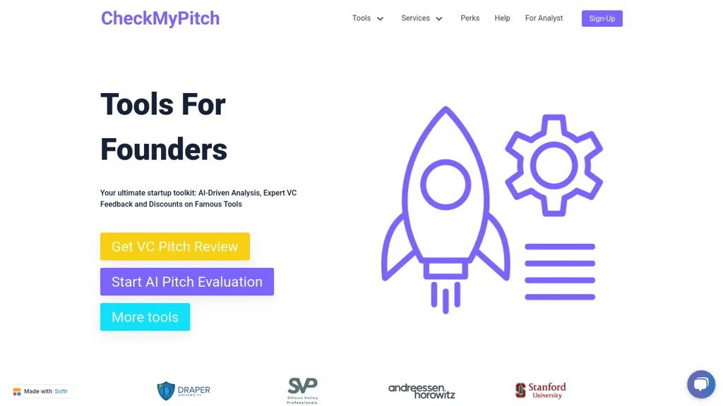 Checkmypitch.com screenshot