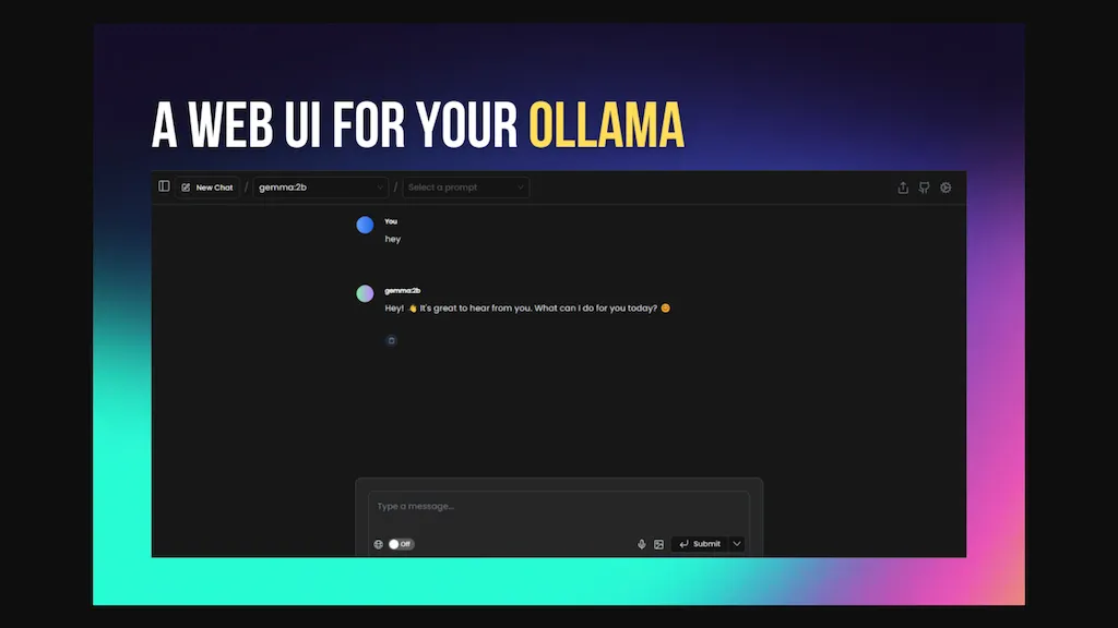 Page Assist for Ollama screenshot
