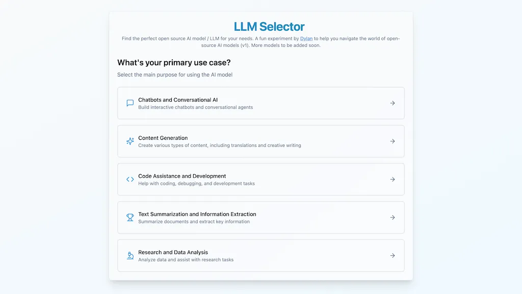 LLMSelector screenshot