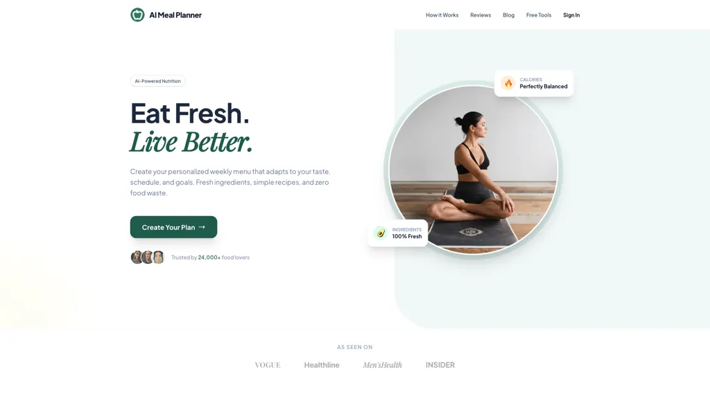 AI Meal Planner screenshot