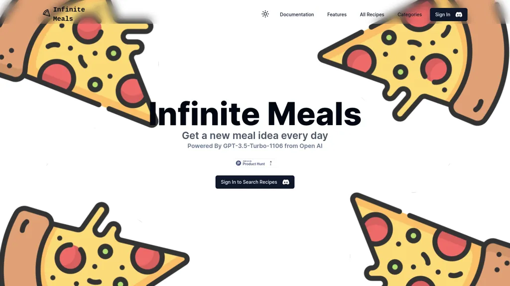 Infinite Meals screenshot