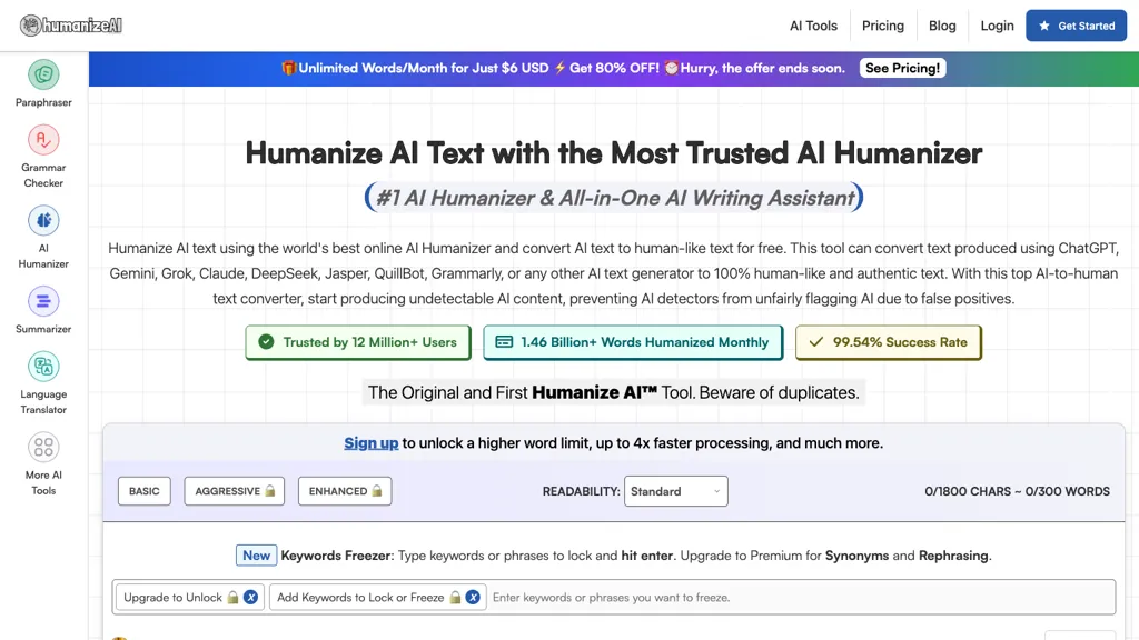 Humanize AI screenshot