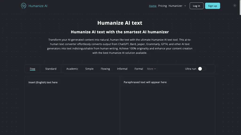 HumanizeAI screenshot