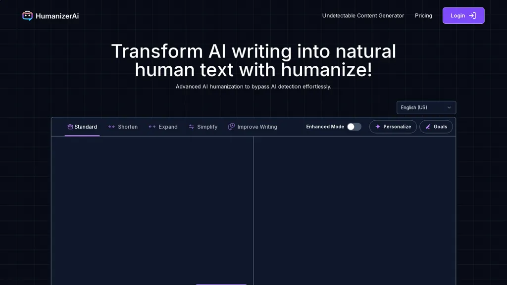 HumanizerAI.ai screenshot