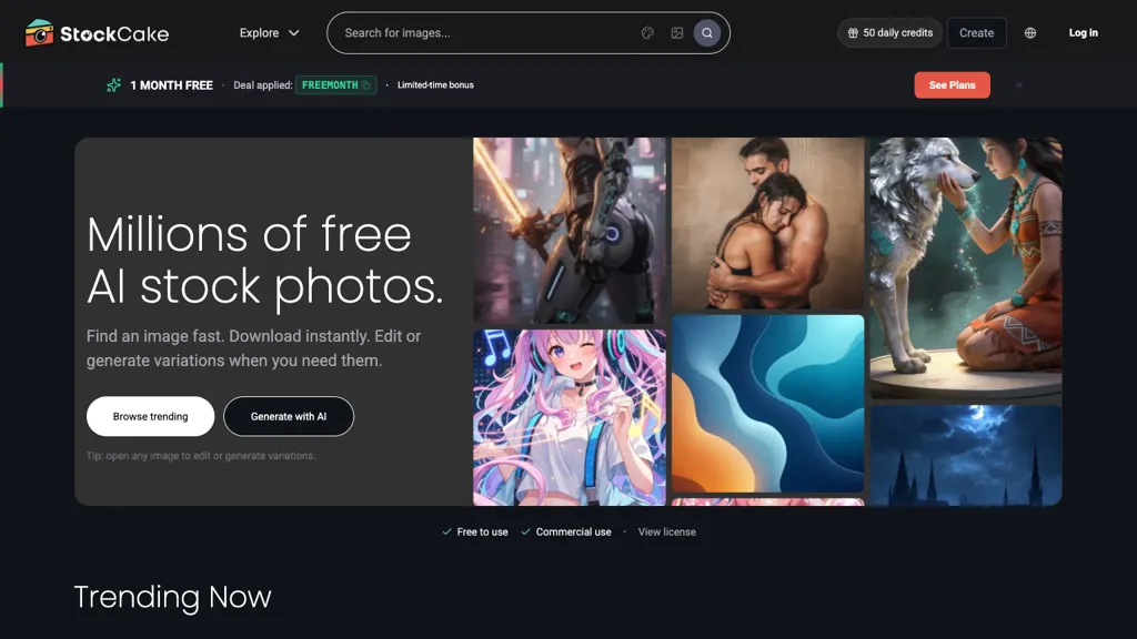 StockCake screenshot