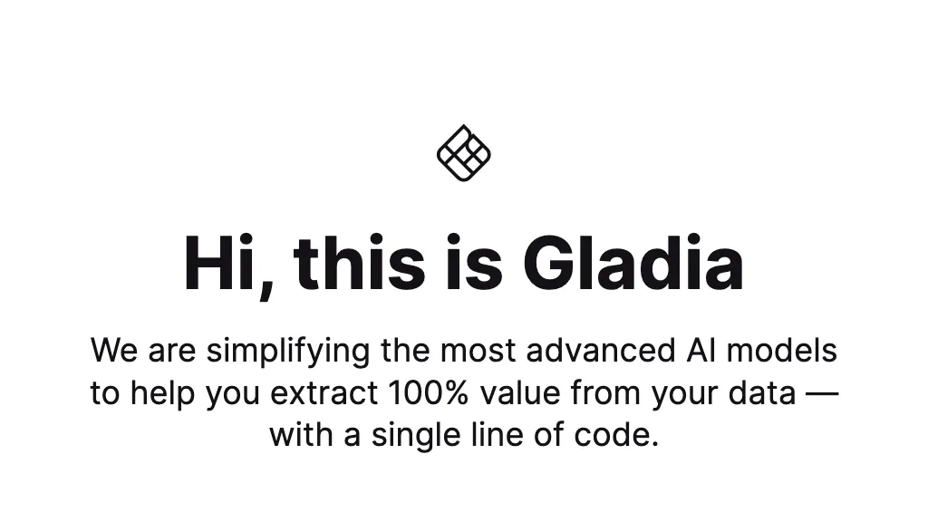 Gladia screenshot