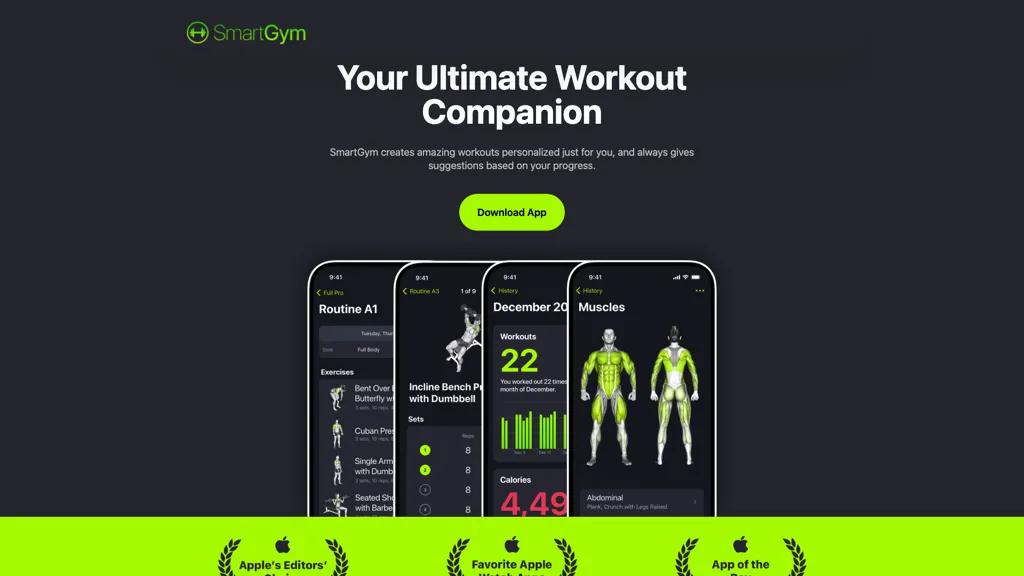SmartGym screenshot