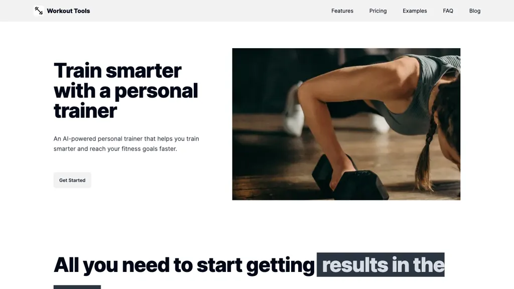 Workout Tools screenshot