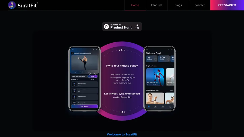 SuratFit screenshot