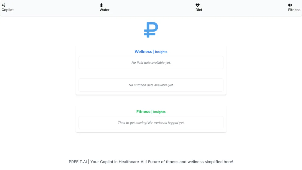 Prefit.AI screenshot