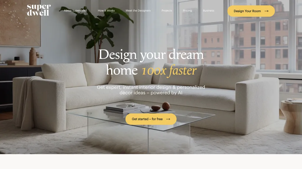 Superdwell AI screenshot