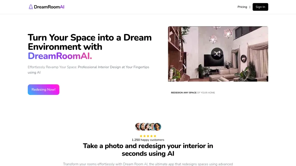 DreamRooomAI screenshot