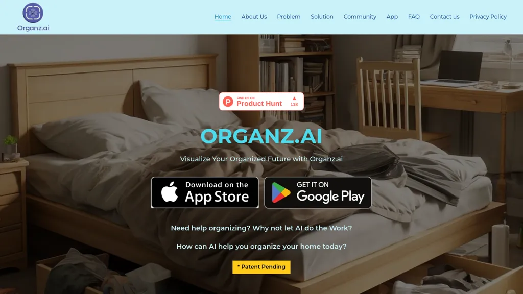 Organz AI screenshot