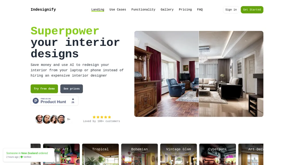 Indesignify screenshot