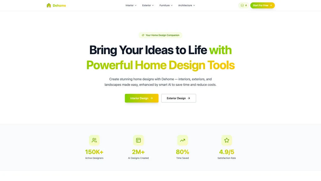 DeHome.ai screenshot