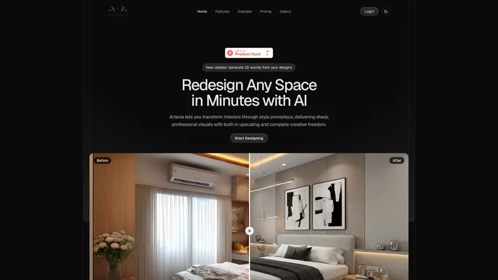 Artevia screenshot