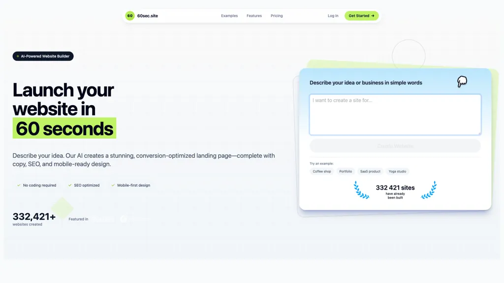 60sec.site screenshot