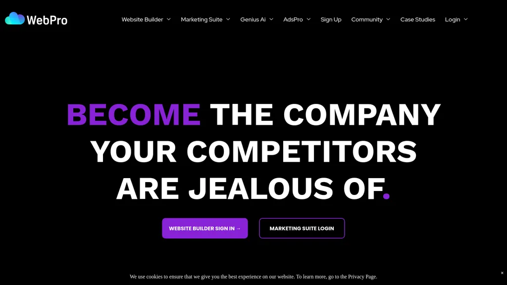 WebPro.ai screenshot