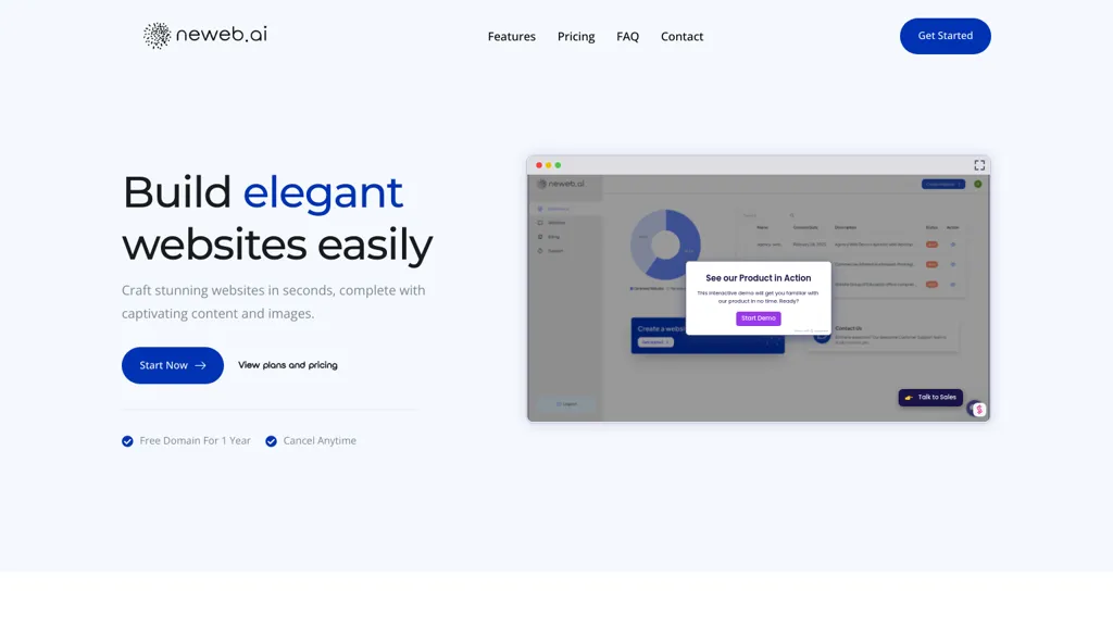 Neweb.AI screenshot