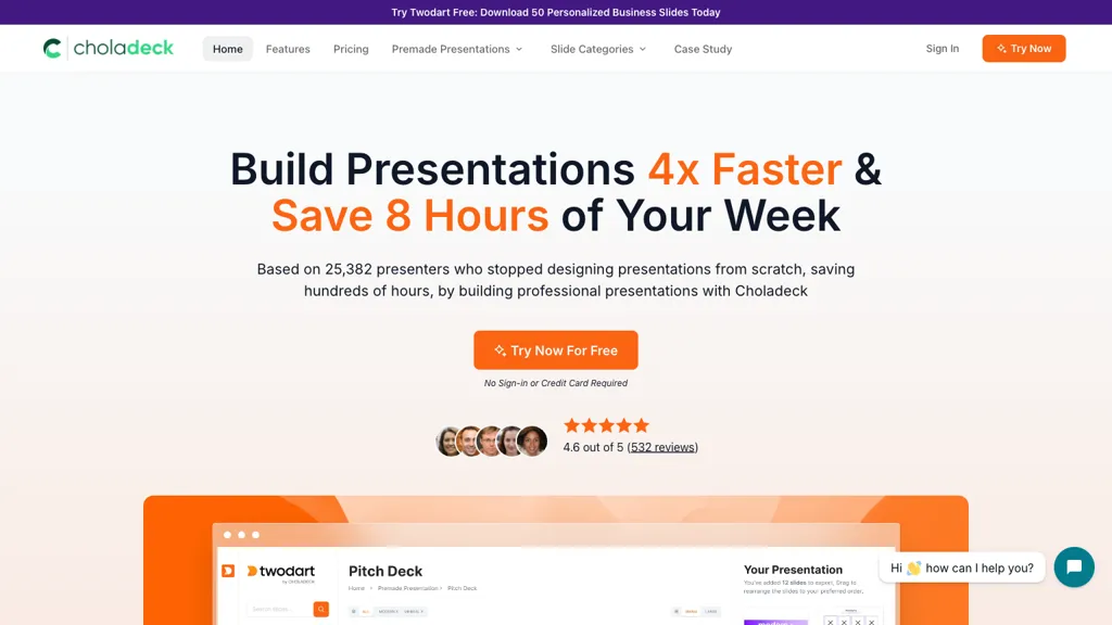 Choladeck screenshot