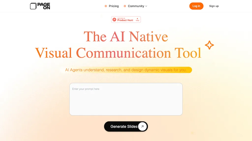 Pageon.ai screenshot