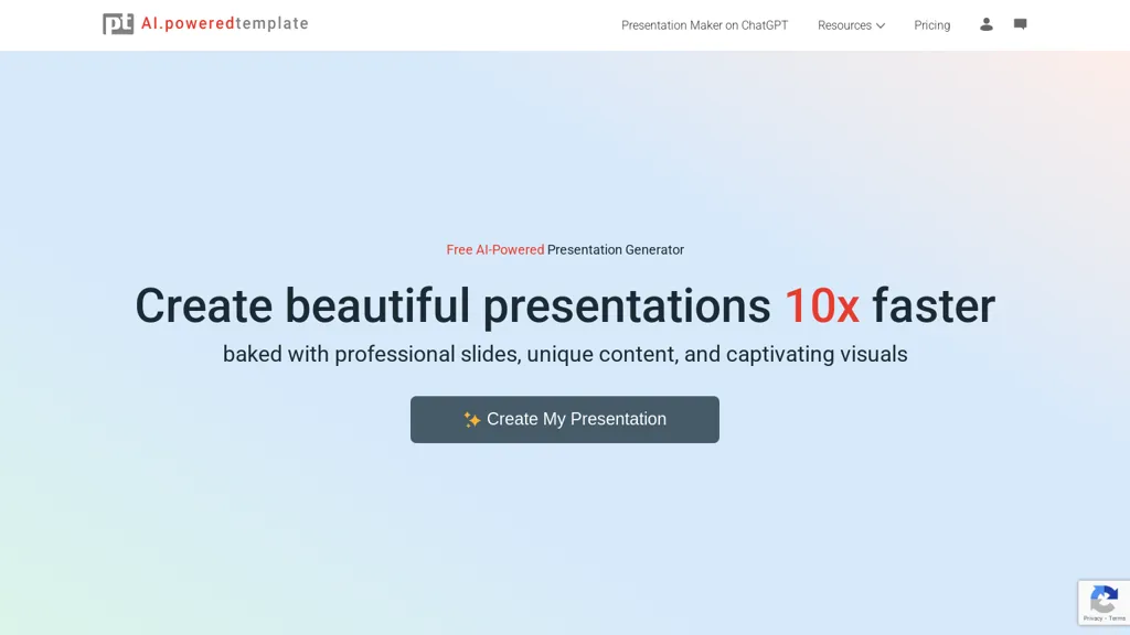 AI Presentation Maker screenshot