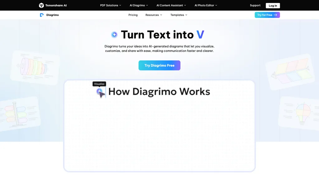 Diagrimo screenshot