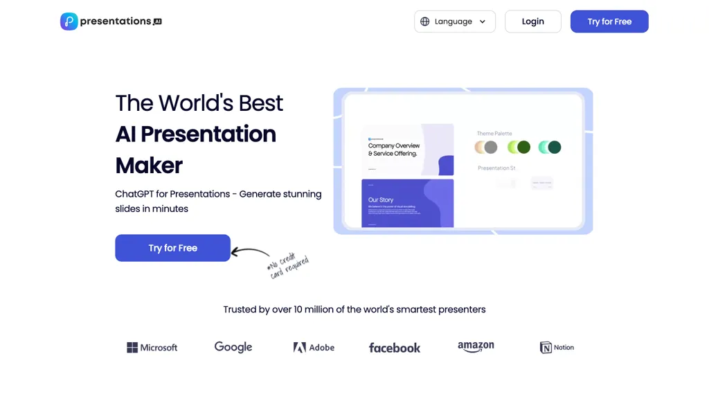 PresentationsAI screenshot