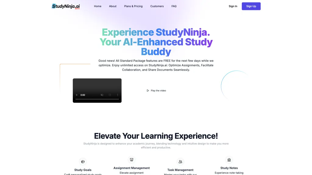 StudyNinja screenshot