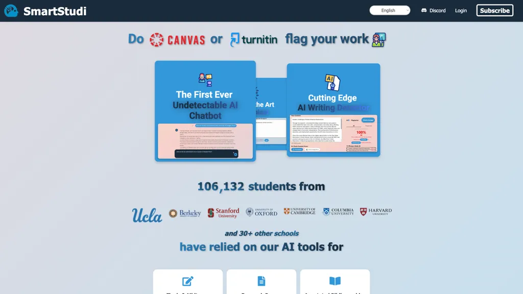 SmartStudi.com screenshot