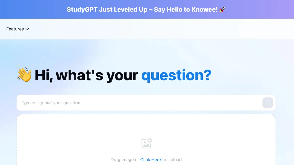 Knowee.ai screenshot