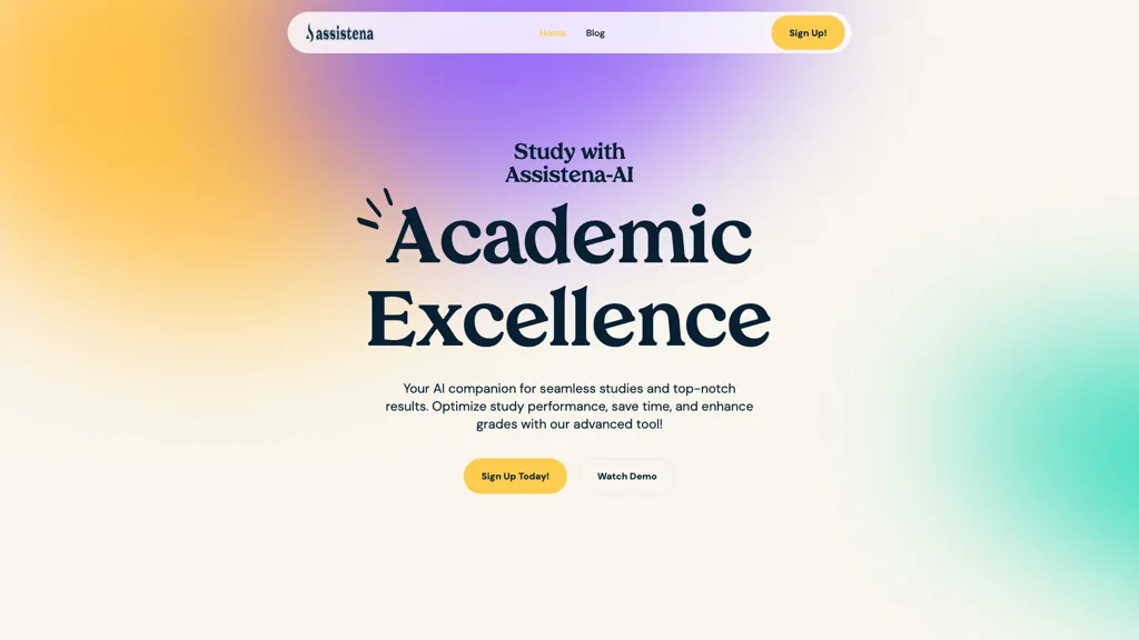 Assistena screenshot