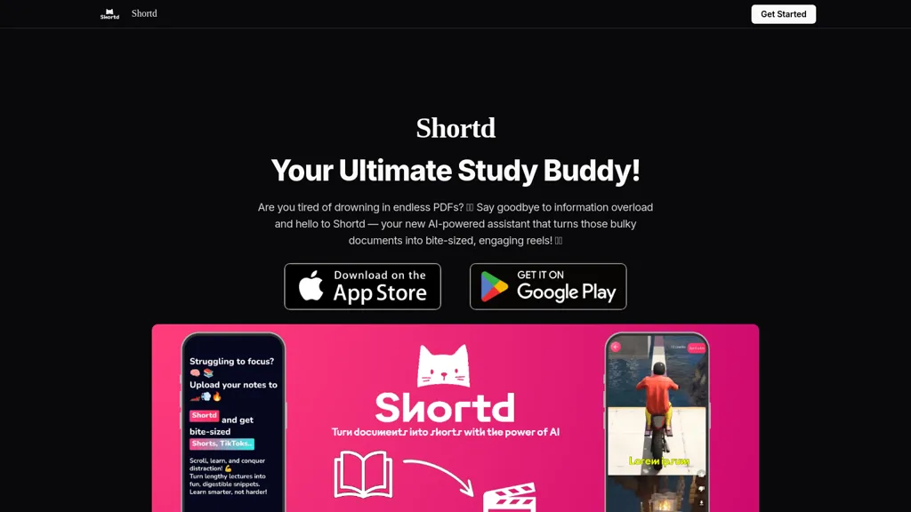 Shortd.io screenshot