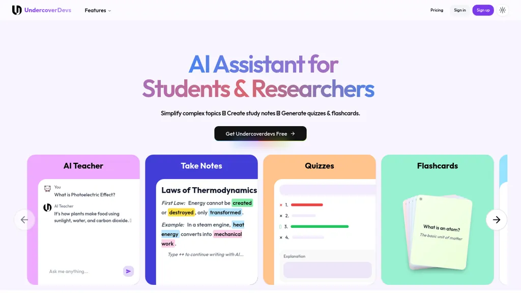 UndercoverDevs screenshot