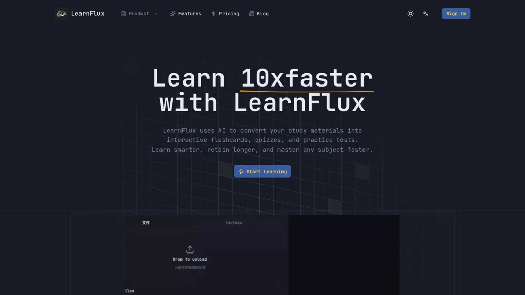 LearnFlux screenshot