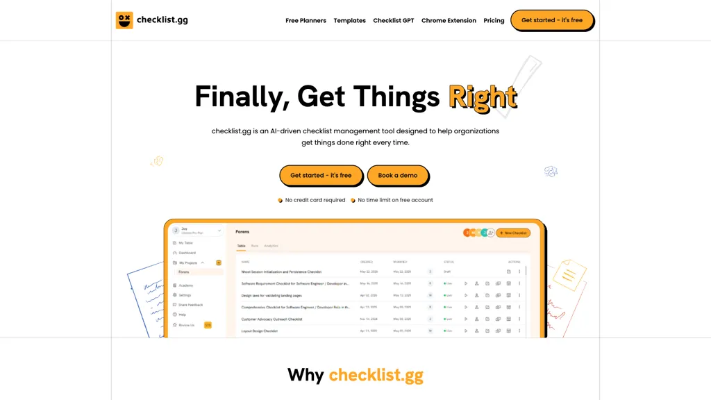 checklist.gg screenshot