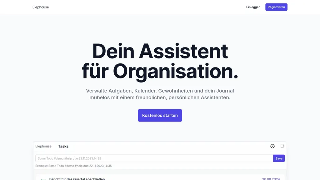 Elephouse screenshot