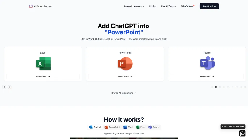 AI Perfect Assistant screenshot